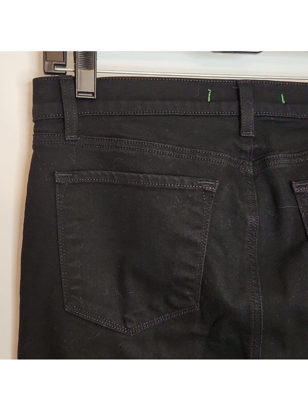 J Brand Women's Black Mid Rise The Skinny Jeans Sz: 28 style #S11C006 in Shadow - Picture 11 of 14